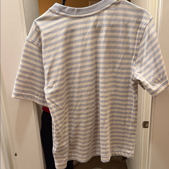 The North Face Lavender Striped and White Shirt - Picture 3 of 3